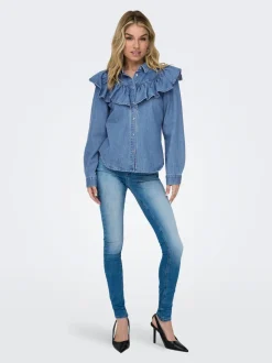 ONLINDIGO Denimskjorta