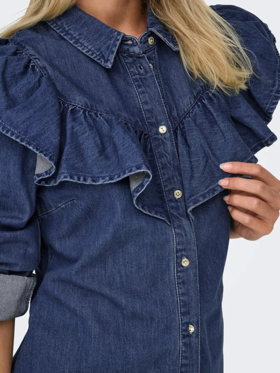 ONLINDIGO Denimskjorta