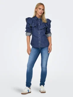 ONLINDIGO Denimskjorta