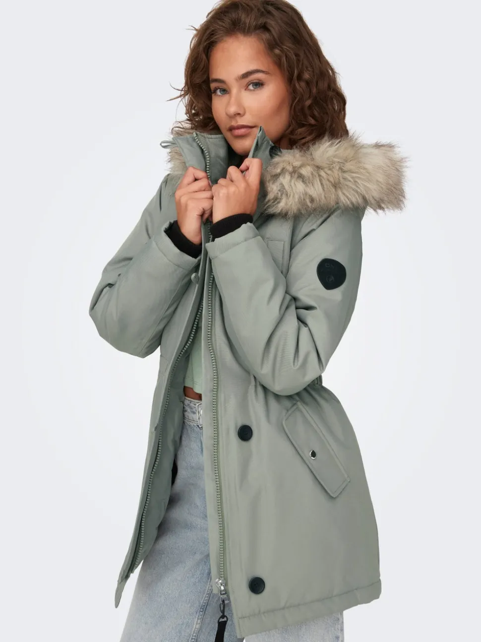 ONLIRIS Lång parkas