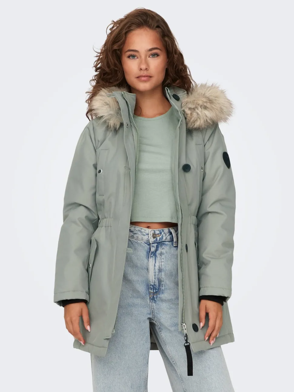 ONLIRIS Lång parkas