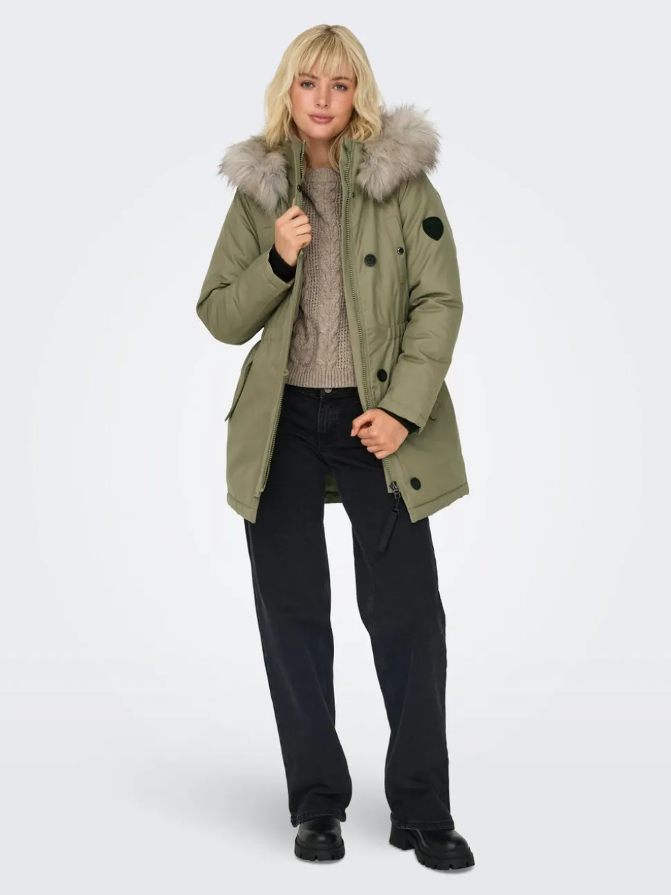 ONLIRIS Lång parkas