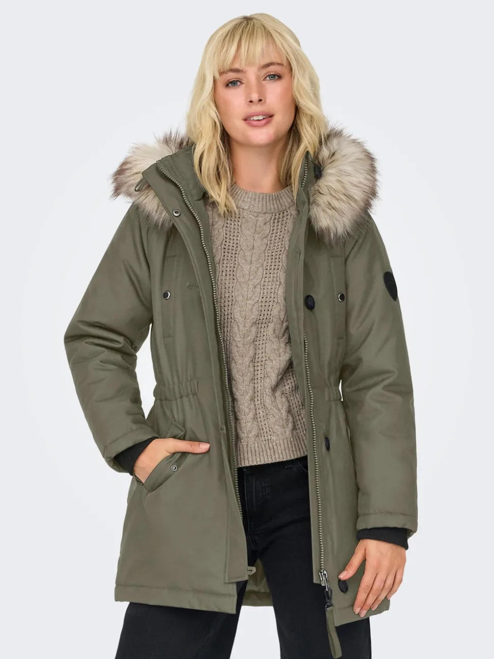 ONLIRIS Lång parkas