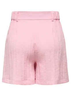 ONLITA Hög midja Normal passform Linne Bermudashorts