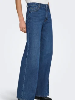 ONLJEMMA Hög midja Vida ben Jeans