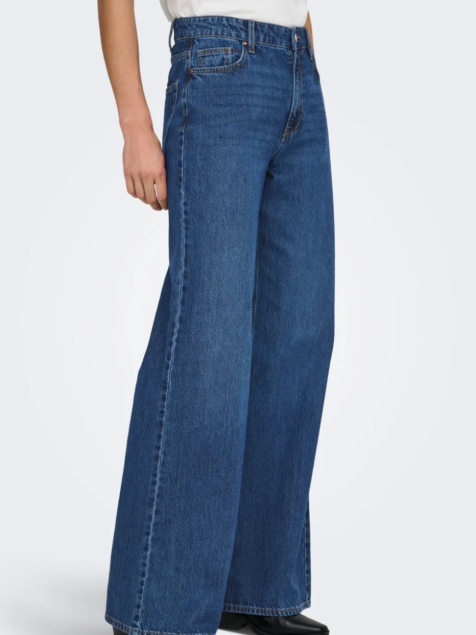 ONLJEMMA Hög midja Vida ben Jeans