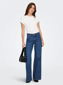 ONLJEMMA Hög midja Vida ben Jeans