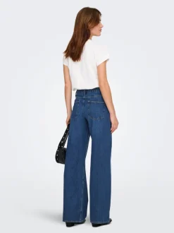 ONLJEMMA Hög midja Vida ben Jeans