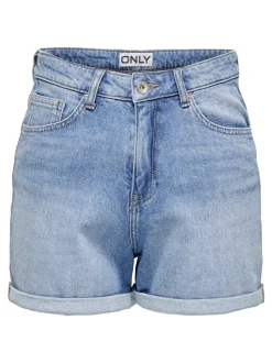 ONLJOSEPHINE Hög midja Normal passform Denimshorts