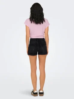 ONLJOSEPHINE Hög midja Normal passform Denimshorts