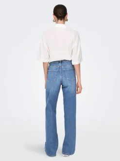 ONLJUDITH Hög midja Vida ben Jeans