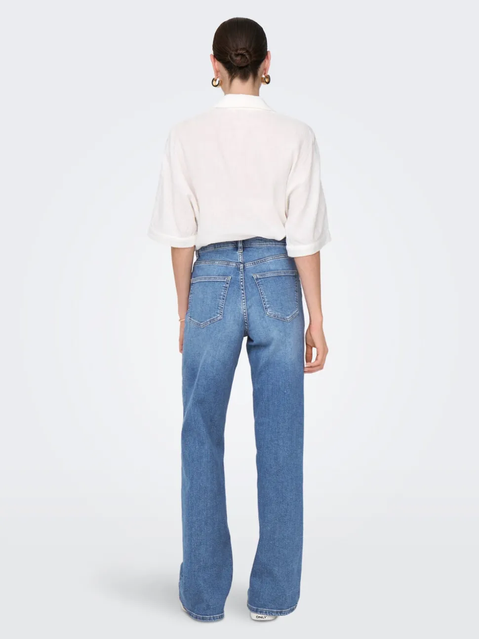 ONLJUDITH Hög midja Vida ben Jeans