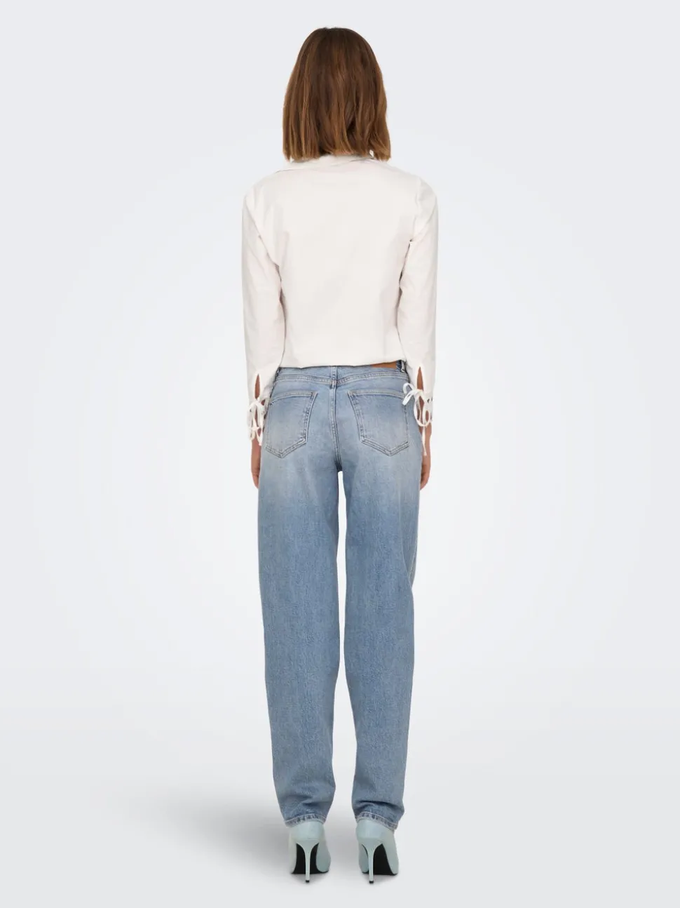 ONLJUICY Hög midja Mom Fit Jeans