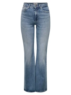 ONLJUICY Hög midja Utsvängd passform Jeans