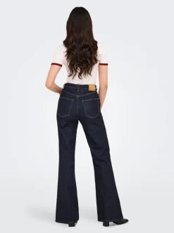 ONLJUICY Hög midja Utsvängd passform Jeans
