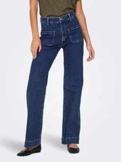 ONLJUICY Hög midja Vida ben Jeans