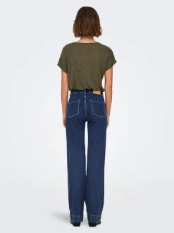 ONLJUICY Hög midja Vida ben Jeans