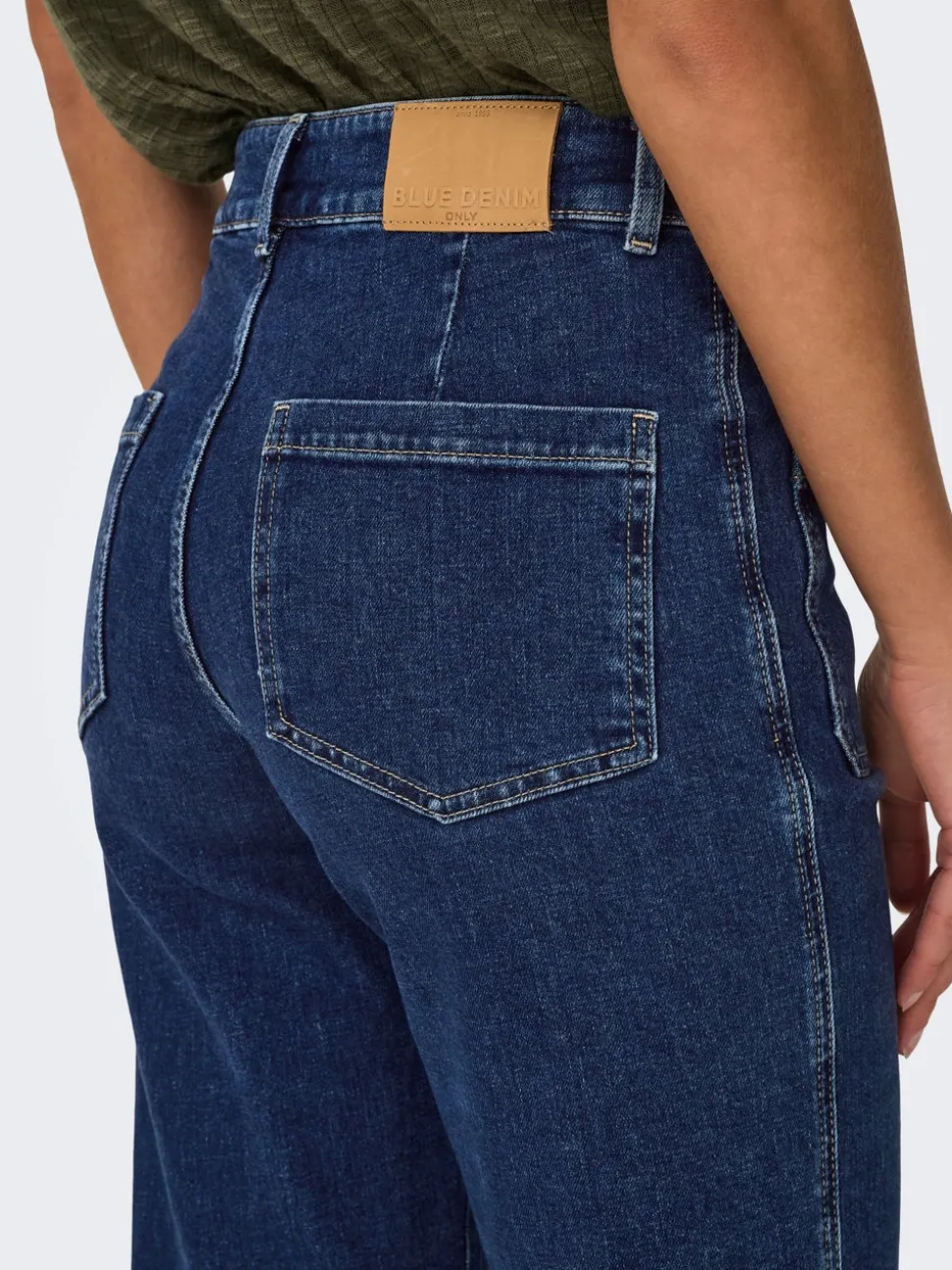 ONLJUICY Hög midja Vida ben Jeans