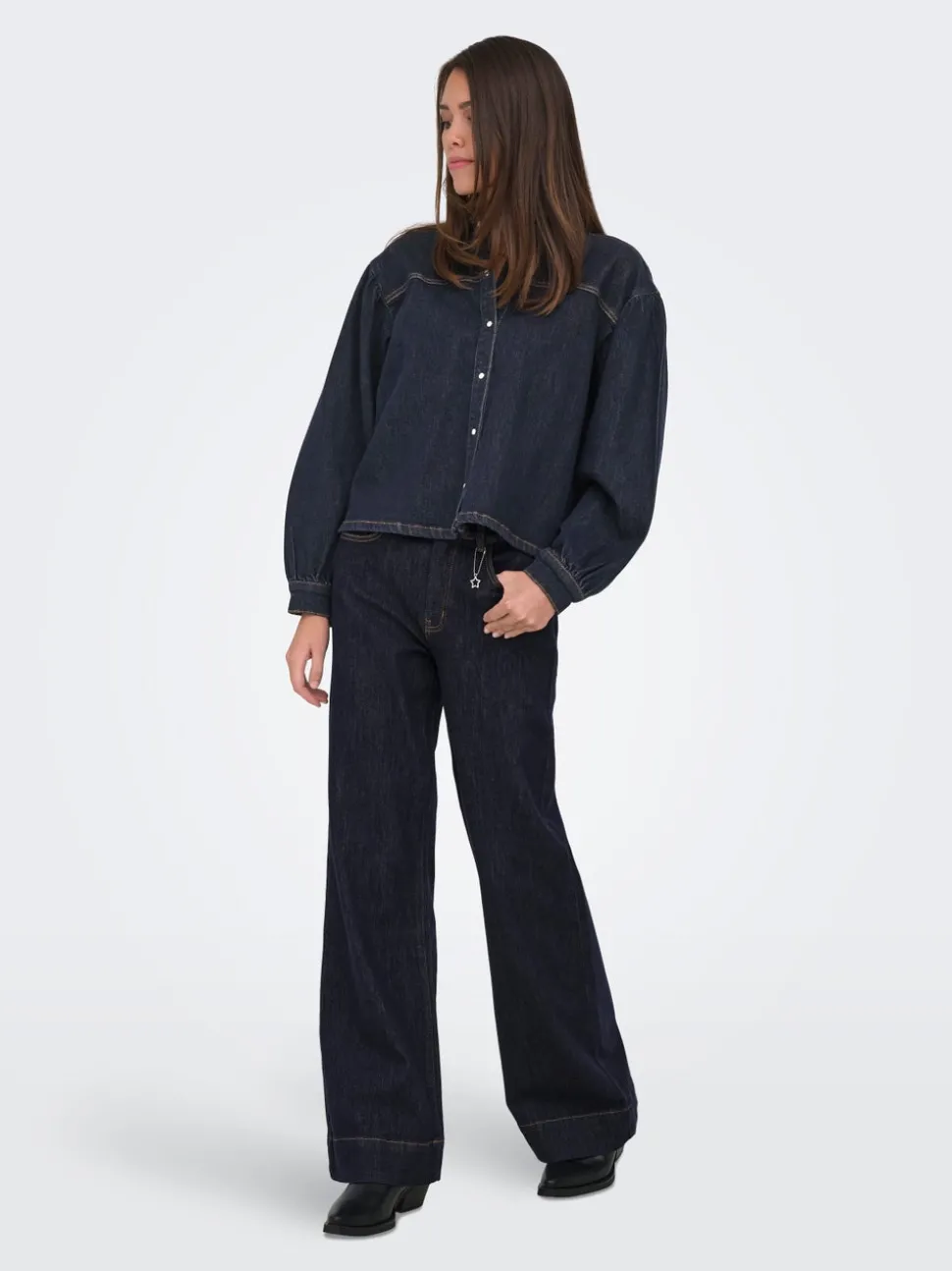 ONLJUICY Hög midja Vida ben Jeans