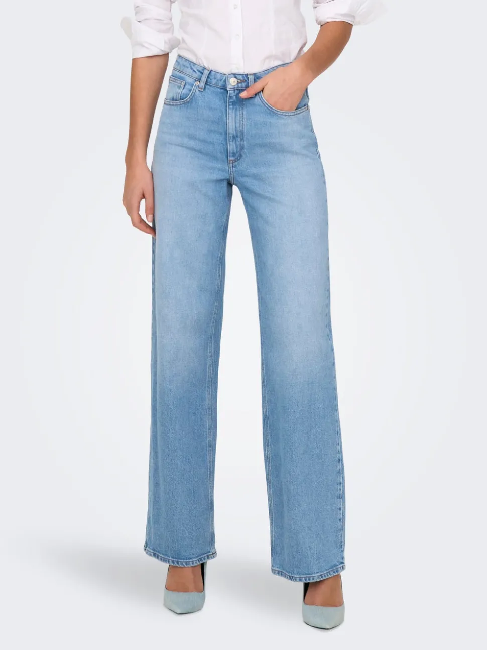 ONLJUICY Hög midja Vida ben Jeans