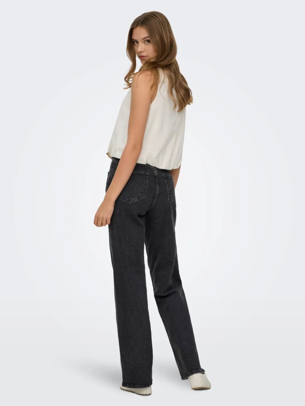 ONLJUICY Hög midja Vida ben Jeans