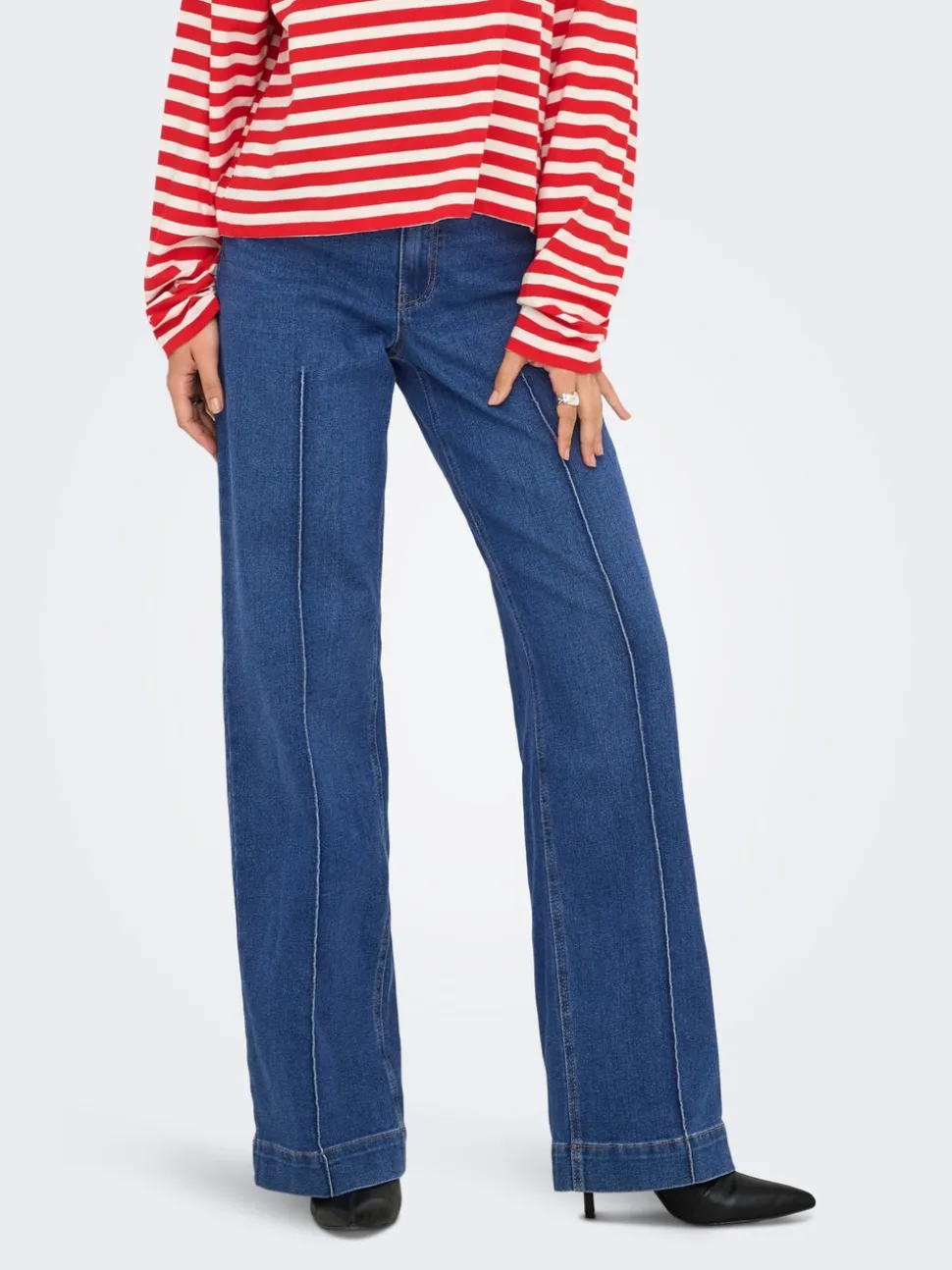 ONLJUICY Hög midja Vida ben Jeans