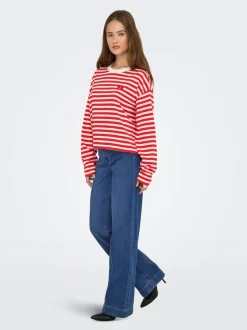 ONLJUICY Hög midja Vida ben Jeans