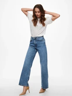 ONLJUICY Hög midja Vida ben Jeans