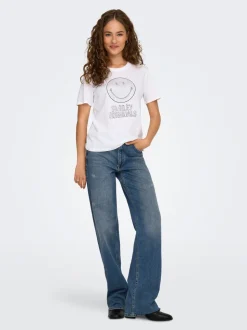 ONLJUICY Hög midja Vida ben Jeans