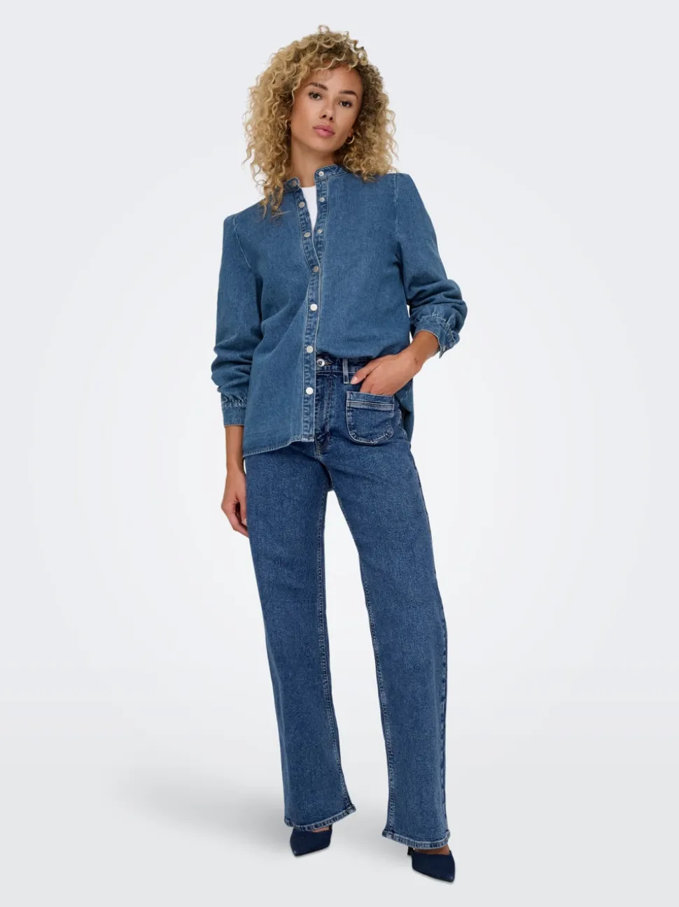 ONLJUICY Hög midja Vida ben Jeans