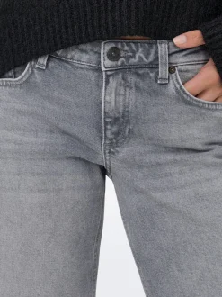 ONLJUICY Låg midja Vida ben Jeans