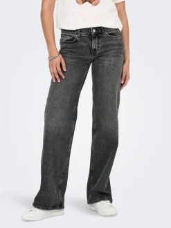 ONLJUICY Låg midja Vida ben Jeans