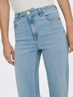 ONLJUICY-WAUW Hög midja Vida ben Jeans