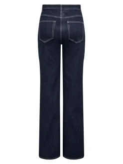 ONLJUICY-WAUW Hög midja Vida ben Jeans