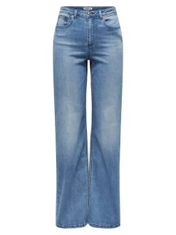 ONLJUICY-WAUW Hög midja Vida ben Jeans