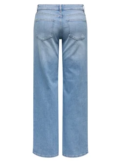 ONLJULLES Låg midja Vida ben Jeans
