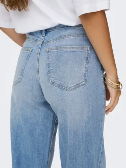 ONLJULLES Låg midja Vida ben Jeans