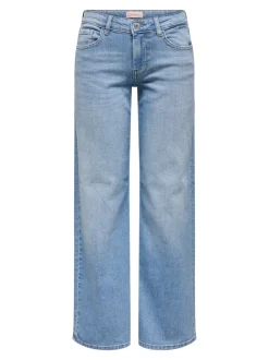 ONLJULLES Låg midja Vida ben Jeans