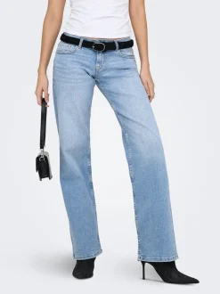 ONLJULLES Superlåg midja Vida ben Jeans