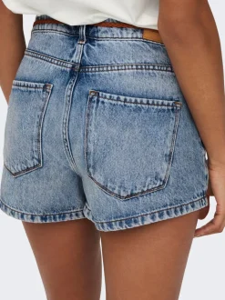 ONLKELLY Hög midja Normal passform Denimshorts