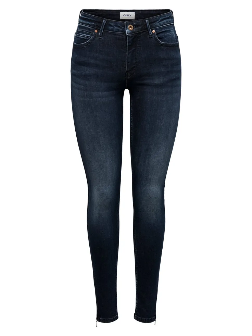 ONLKENDELL Medelhög midja Skinny Fit Ankellängd Jeans