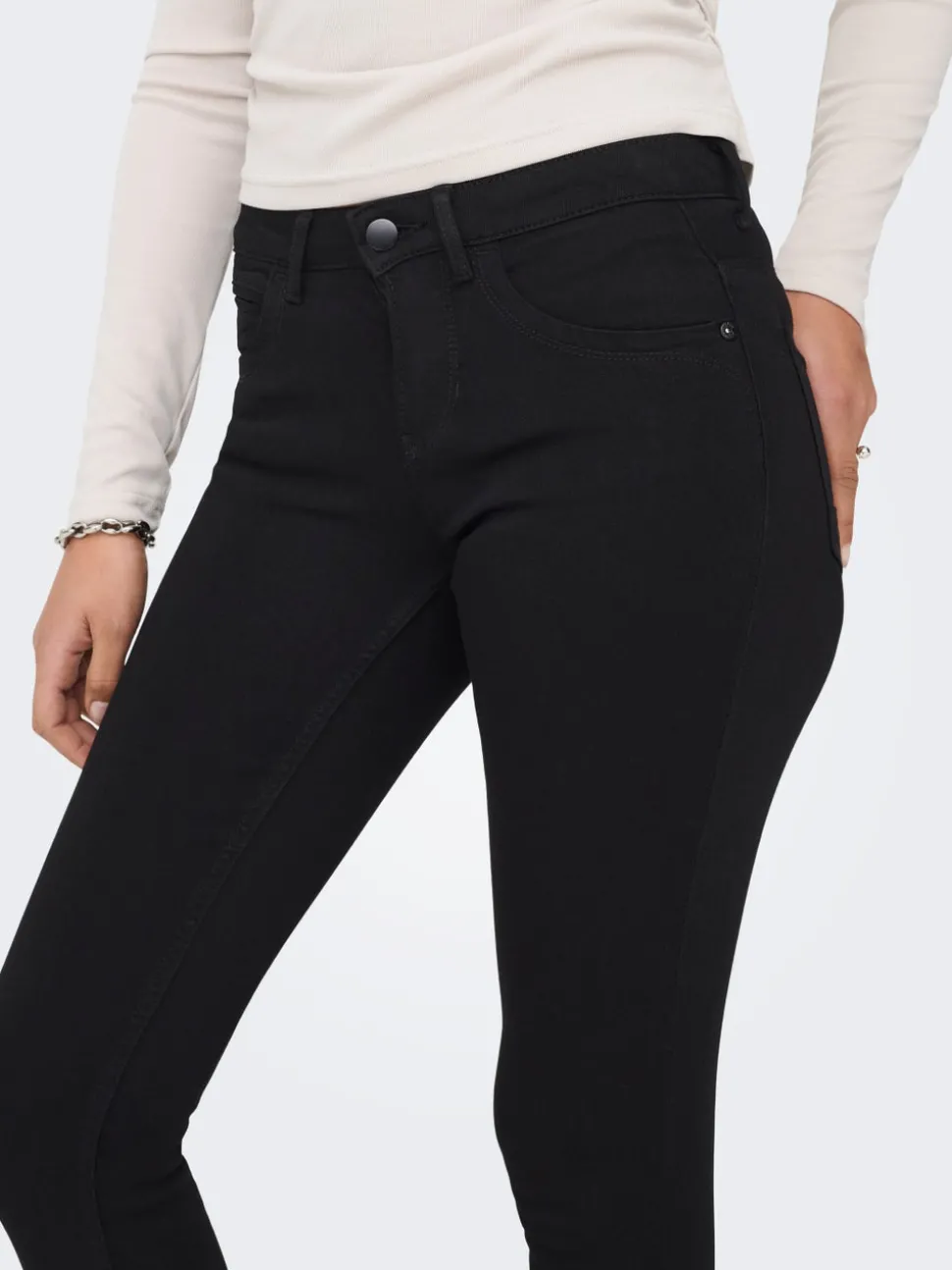 ONLKENDELL Medelhög midja Skinny Fit Ankellängd Jeans