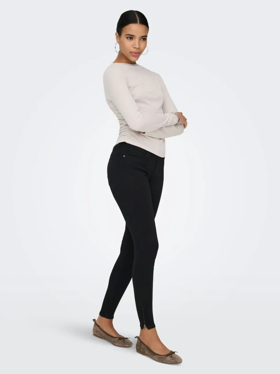 ONLKENDELL Medelhög midja Skinny Fit Ankellängd Jeans