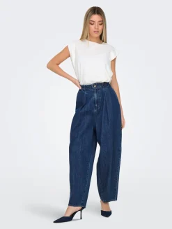 ONLLERIN Hög midja Balloon Fit Jeans
