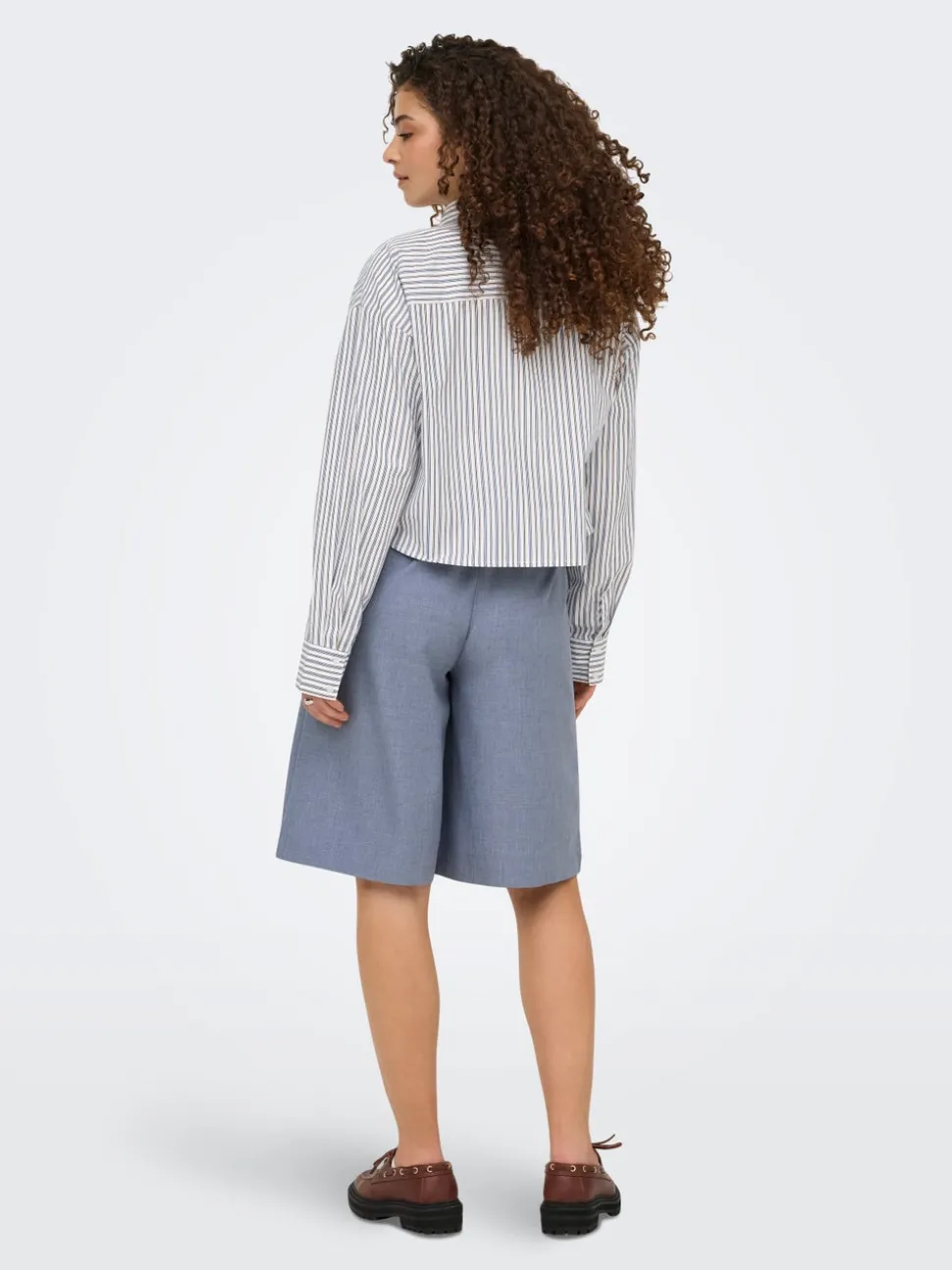 ONLLINDA Hög midja Lös passform Bermudashorts