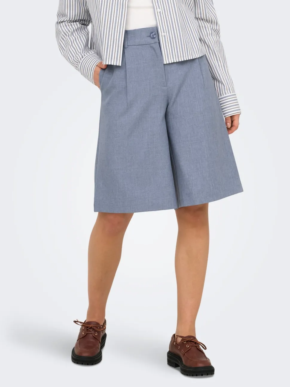ONLLINDA Hög midja Lös passform Bermudashorts