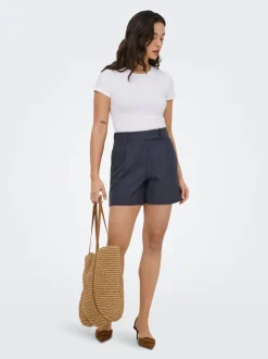 ONLLINDA Hög midja Vida ben Shorts