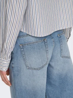 ONLLORAN Medelhög midja Bermuda Denimshorts