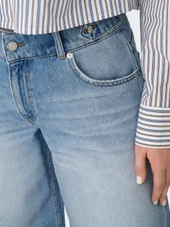 ONLLORAN Medelhög midja Bermuda Denimshorts