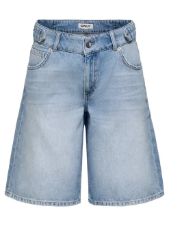 ONLLORAN Medelhög midja Bermuda Denimshorts
